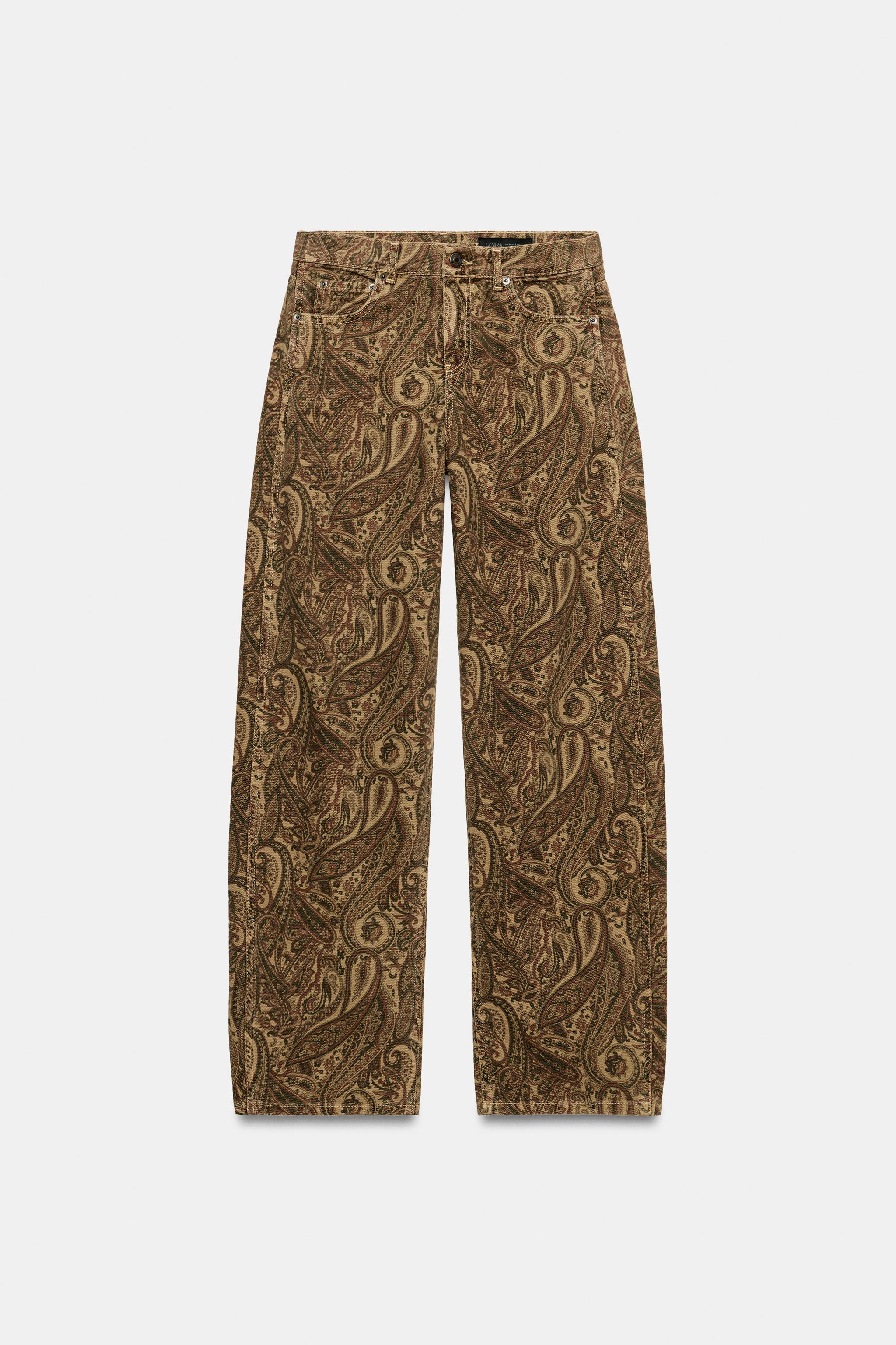 ZW COLLECTION MID-RISE CURVED STRAIGHT JEANS